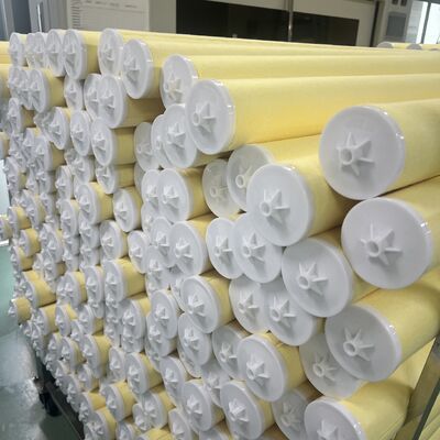 Kartrid Filter Penghilang Minyak Penggabungan Serat Kaca dengan Tutup Pencari Lokasi Bintang Ujung Terbuka Tunggal & Cincin-O Ganda untuk Air Limbah Industri