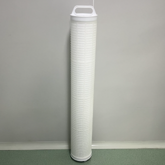 PHFM Series High Flow Filter Cartridge Diameter 6,5 Inch Filter Pre-filtrasi RO Pleated dengan Area Aliran Besar