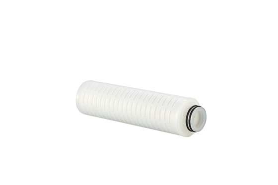 Kartrid Filter Aliran Tinggi Seri 130 dengan Luas Filtrasi 2,2 m2 dan Kapasitas Aliran 200 L/min untuk Filtrasi Proses Basah