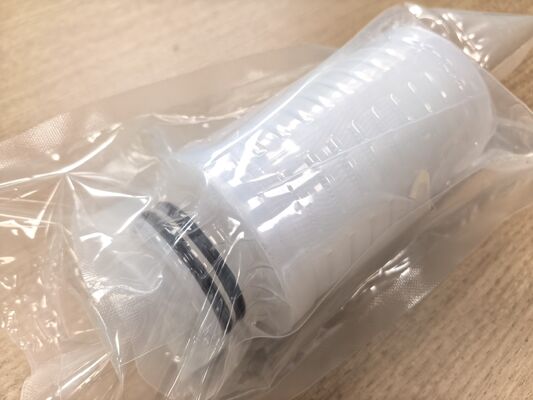 PLPF Series All Fluoropolymer Filter Cartridge dengan Membran PTFE Hydrophilic untuk Ketahanan Korosi Kimia dan Curah Hujan Rendah
