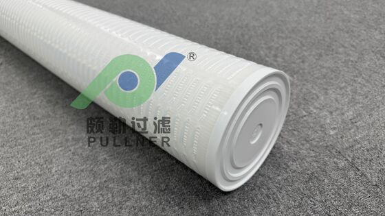 ISO bersertifikat Rumah Filter Aliran Tinggi Horizontal dengan 70 inci Kartrid Filter Aliran Tinggi untuk Aplikasi Industri