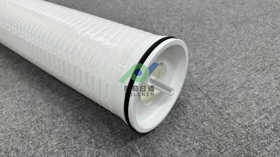 ISO bersertifikat Rumah Filter Aliran Tinggi Horizontal dengan 70 inci Kartrid Filter Aliran Tinggi untuk Aplikasi Industri