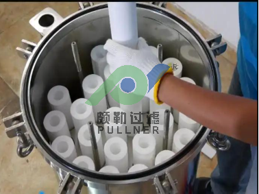 Rumah Filter Multi-Kartrid SS304/316L Bersertifikat ISO untuk Pra-perawatan RO & Pengolahan Air Industri