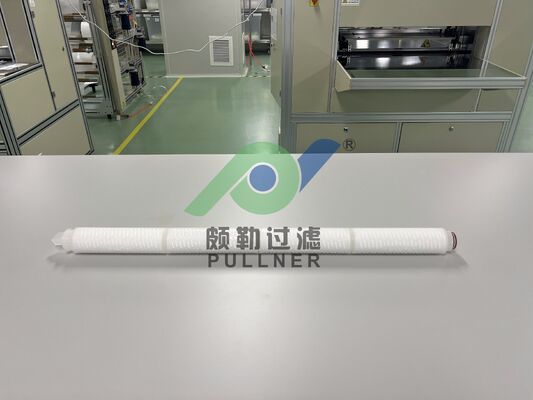 40 inci High Flow PES Membrane Filter Cartridge untuk Filtrasi Mikroelektronika