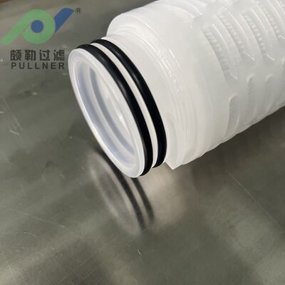 Kartrid Filter Pleated PP 30 inci untuk Pengolahan Air RO dengan Kapasitas Tahan Kotor Tinggi