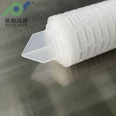 Kartrid Filter Pleated PP 30 inci untuk Pengolahan Air RO dengan Kapasitas Tahan Kotor Tinggi