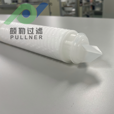 40 inci High Flow PES Membrane Filter Cartridge untuk Filtrasi Mikroelektronika