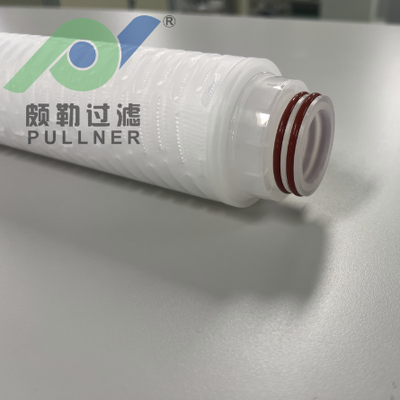 40 inci High Flow PES Membrane Filter Cartridge untuk Filtrasi Mikroelektronika