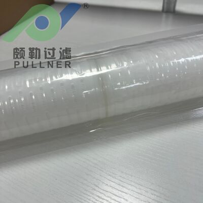 20' High Flow PES Membrane Filter Cartridge dengan Rating Retention 0.05um untuk Filtrasi Mikroelektronika