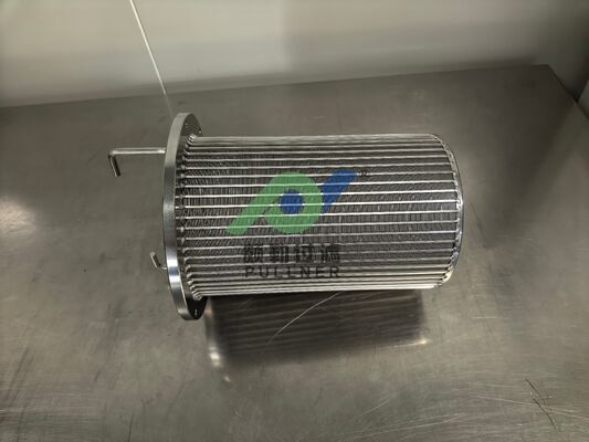 Stainless Steel Wedge Wire Screen for Industrial Filtration & High Mechanical Strength and Temperature Resistance
