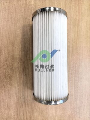 ISO bersertifikat Industri 10inch 5um pleated Filter Cartridge untuk Minyak dan Filtrasi Cairan