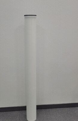 60 Inch High Flow Filter Cartridge dengan 0.1um-100um Filtrasi dan Tekanan 2.5bar untuk Filtrasi Air