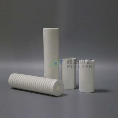 Efisiensi Tinggi 10 '' PP Melt Blown Filter Cartridge untuk Pembersihan Air